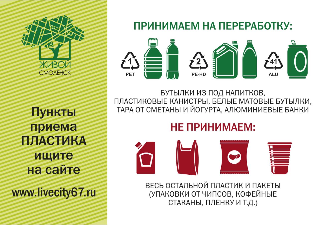 Куда сдать отходы – Живой Смоленск - для неравнодушных смолян.